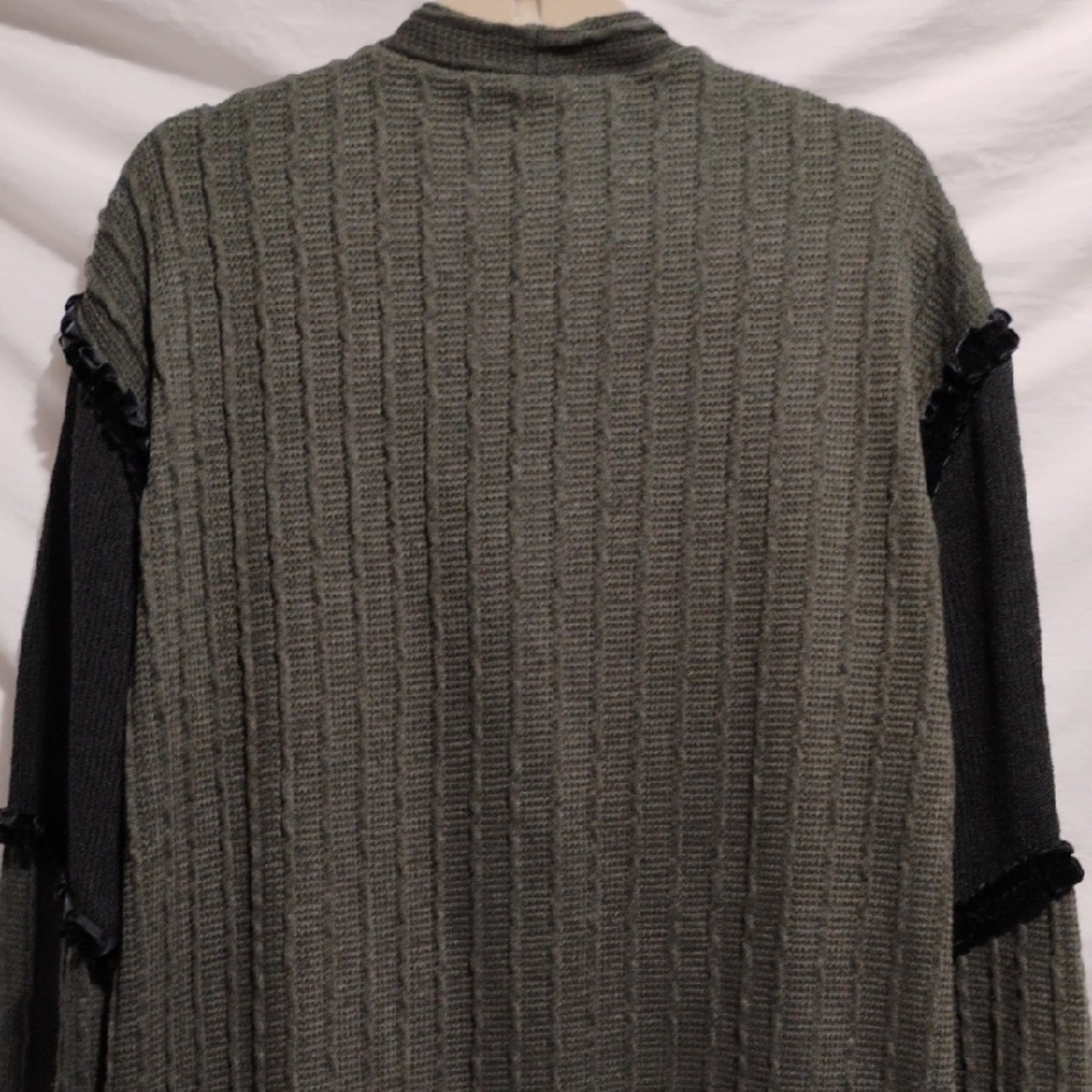 SALE! Disturbia Lola Oversized Panel Cardigan Sz.M/L (BX16) - Picture 8 of 11